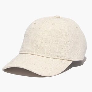 Madewell Cotton-Linen Baseball Hat